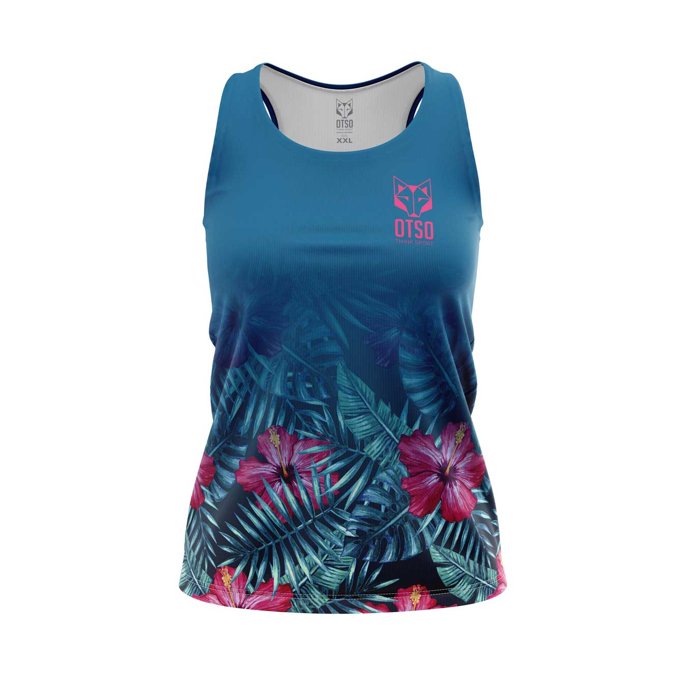 Samarreta sense mànigues dona - Tropical Dark