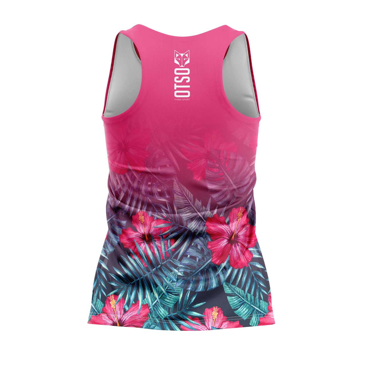 Camiseta sin mangas mujer - Tropical