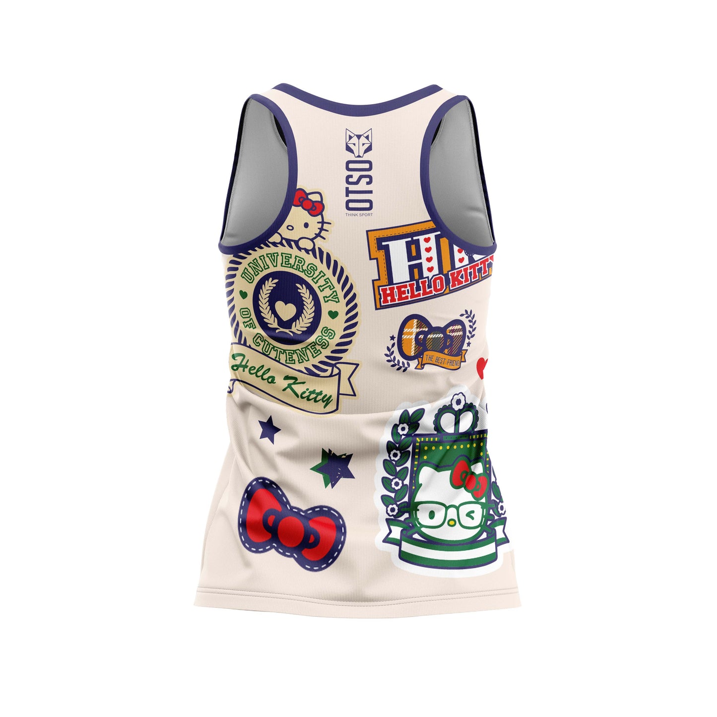 Camiseta sin mangas niña y mujer - Hello Kitty Cheerleading