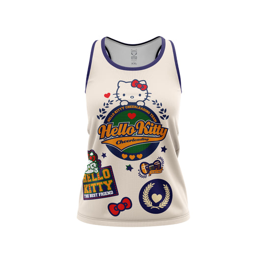 Regata feminina e feminina - Hello Kitty Cheerleading