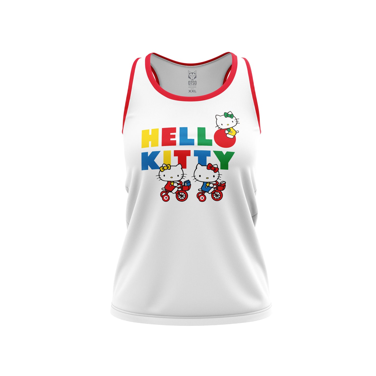 Sleeveless T-shirt for girls and women - Hello Kitty Smile (Outlet)