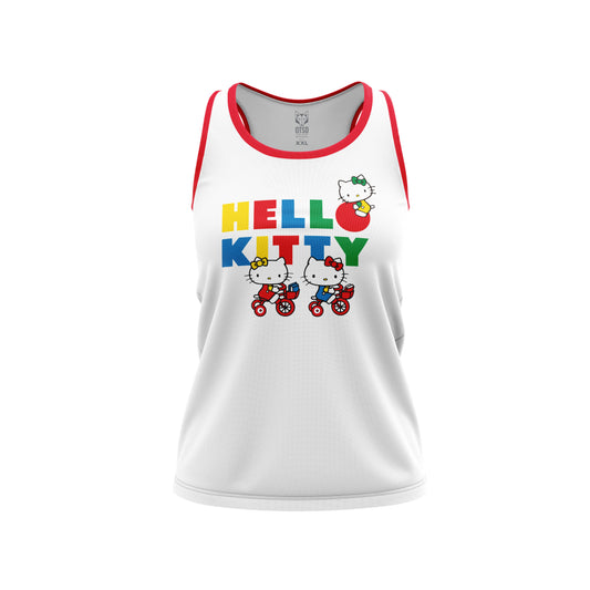 Camiseta sem mangas menina e mulher - Hello Kitty Smile (Outlet)