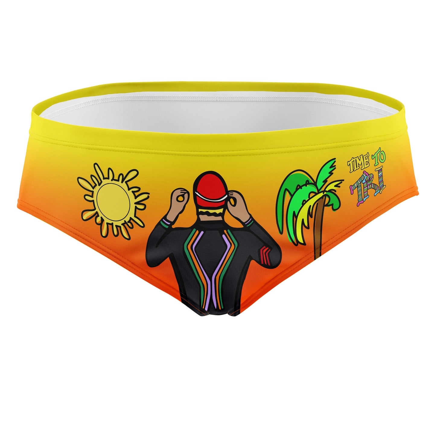 Cuecas de banho masculinas - Time to Tri swim