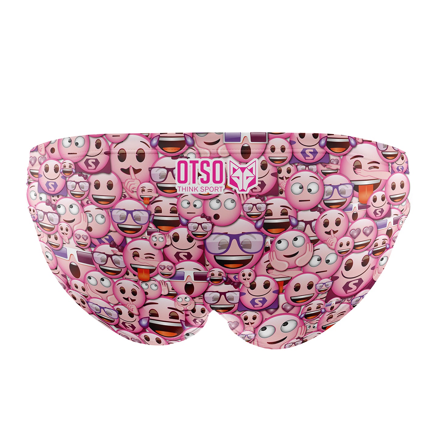 Calção de banho slip homem - Emoji Classic Pink (Outlet)