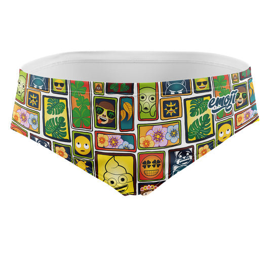 Banyador slip home - Emoji Portrait (Outlet)