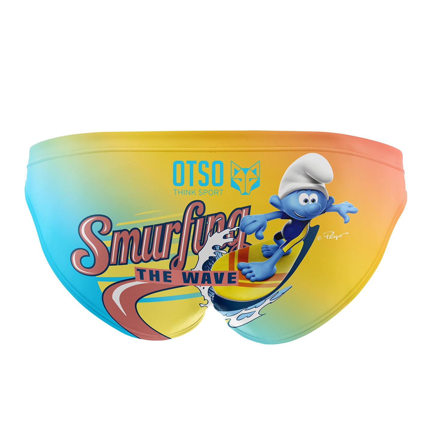 Slip de bain homme - Smurf Smurfing