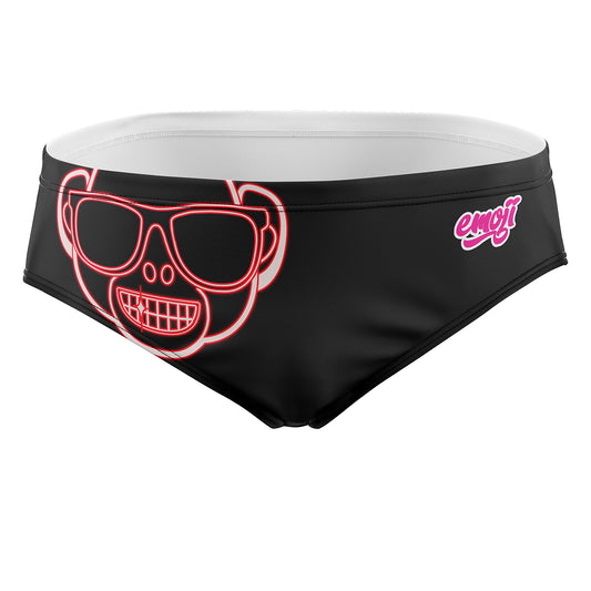 Banyador slip home - Emoji Monkey Neon