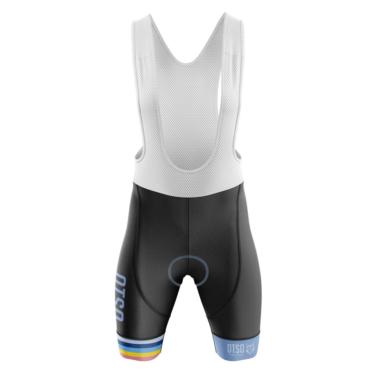 Shorts de ciclismo masculino - Stripes Steel Blue (Outlet)