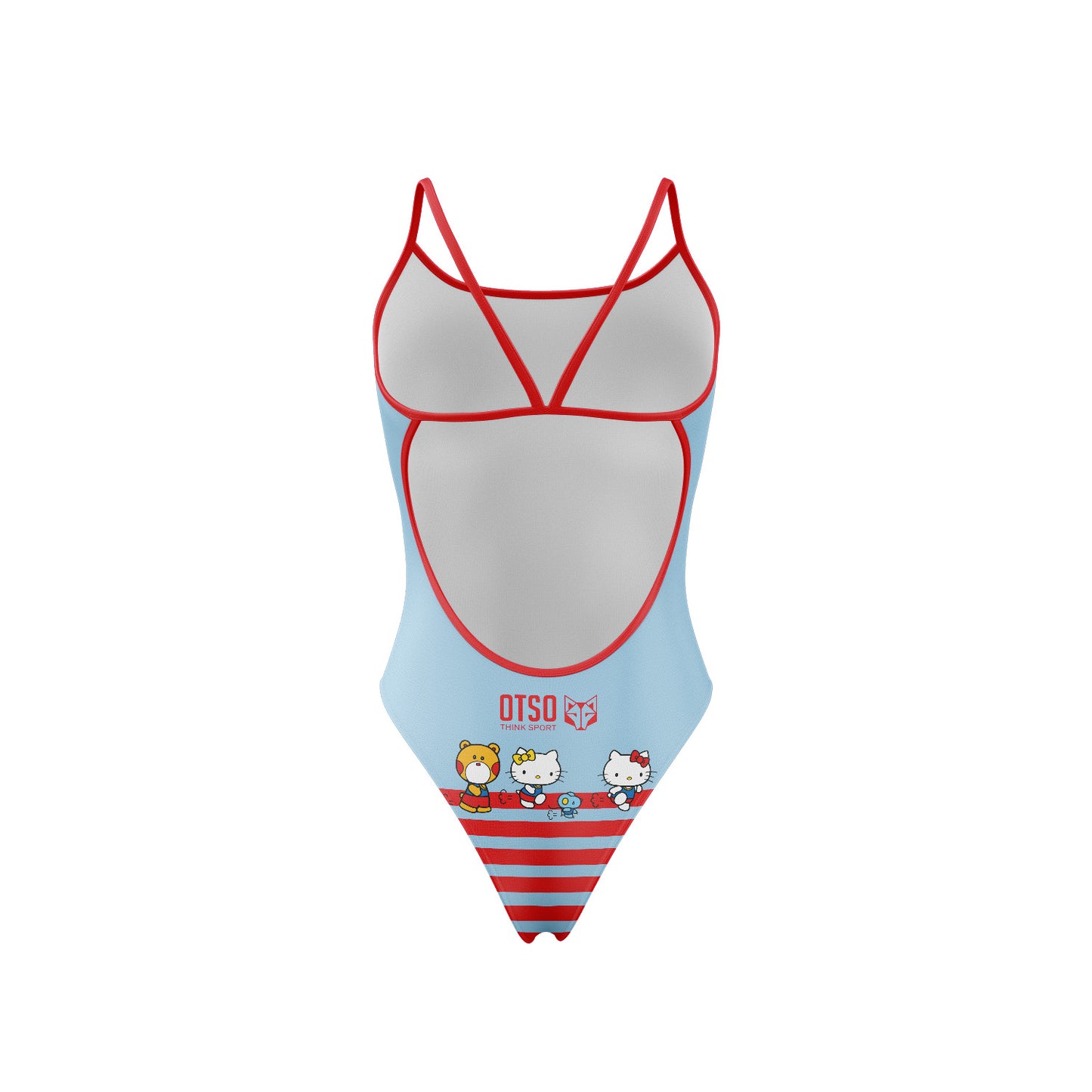 Girl and Women's Swimsuit - Hello Kitty Stripes (Outlet)