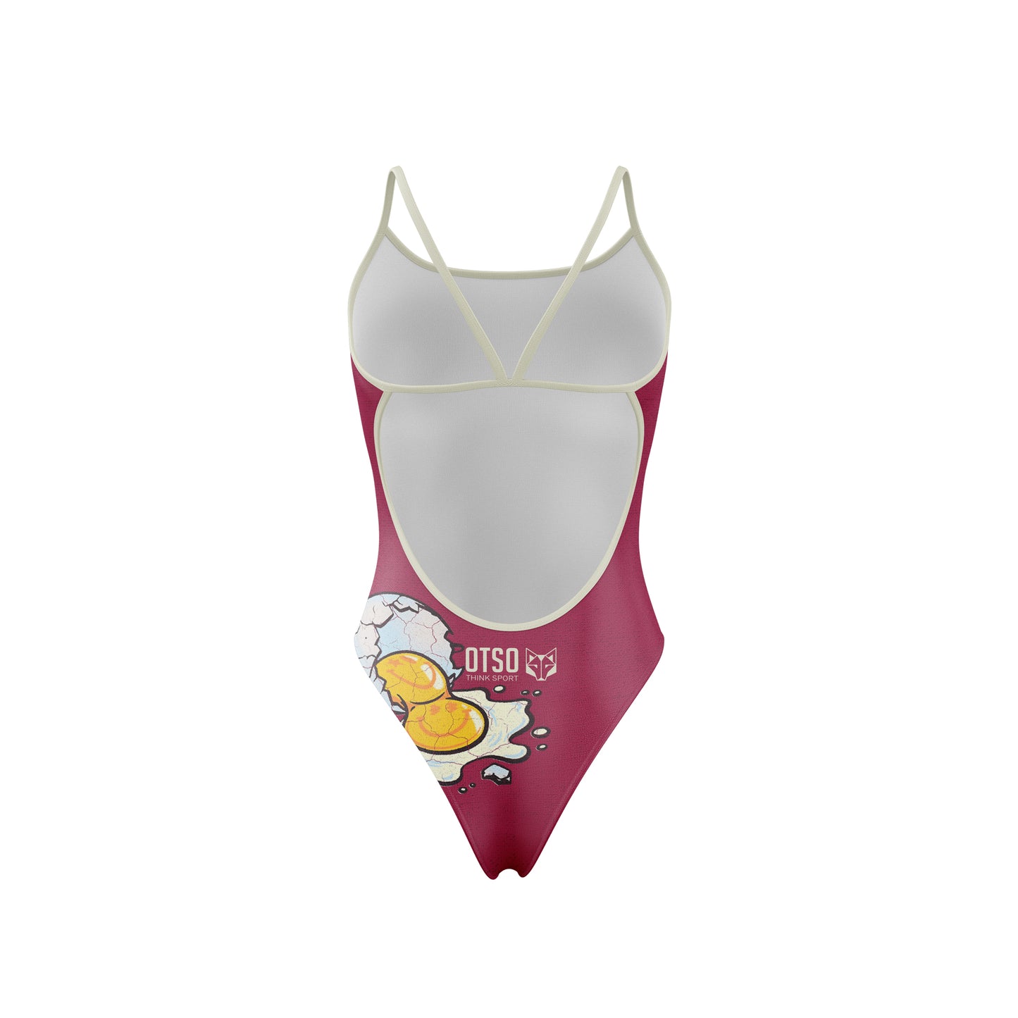 Maillot de bain femme - S.W.Smiley Concrete Canvas Egg