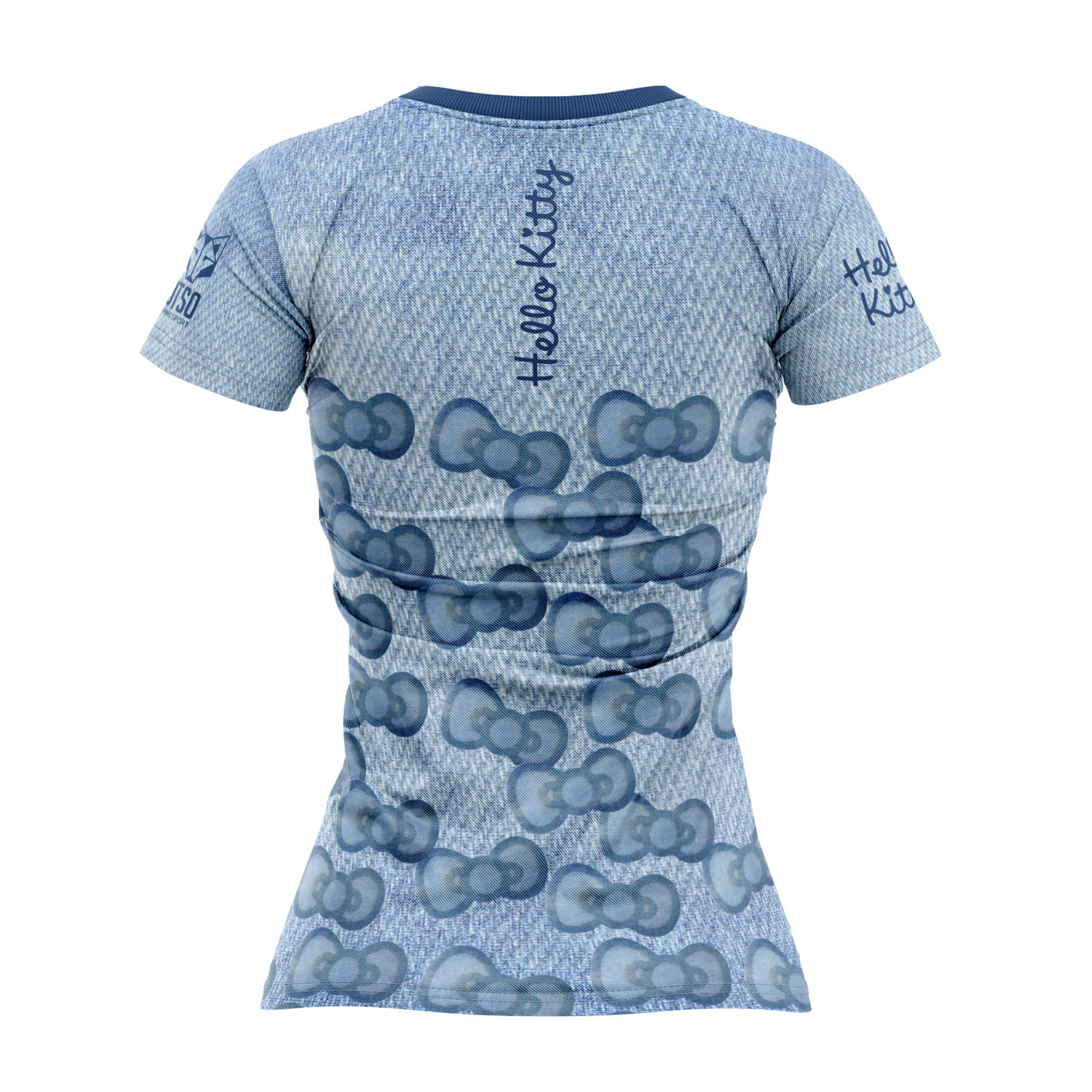 Short sleeve t-shirt for girls and women - Hello Kitty Denim