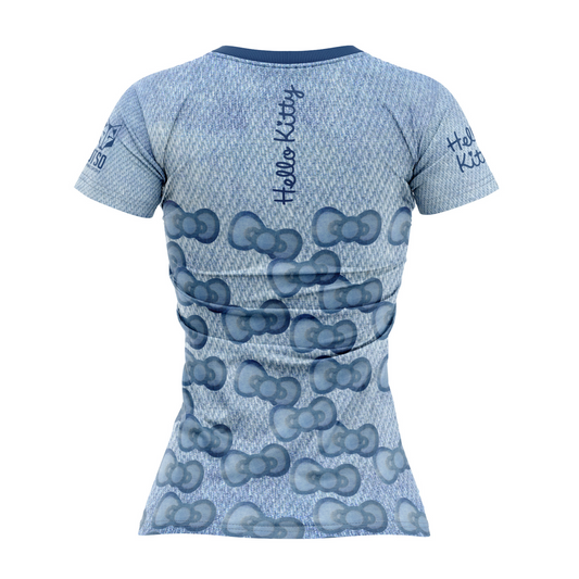 Camiseta manga corta niña y mujer - Hello Kitty Denim