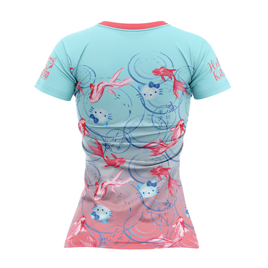 Camiseta manga corta niña y mujer - Hello Kitty Wave