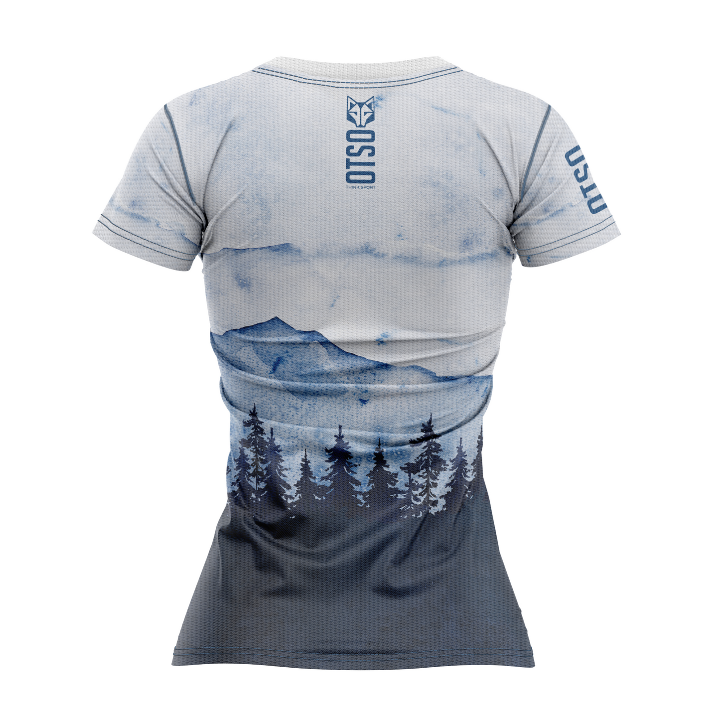 Camiseta manga corta mujer - Blue  Forest