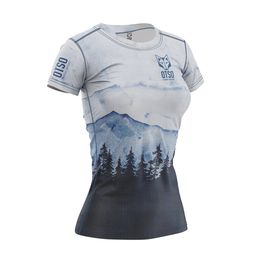 Short sleeve t-shirt women - Blue Forest