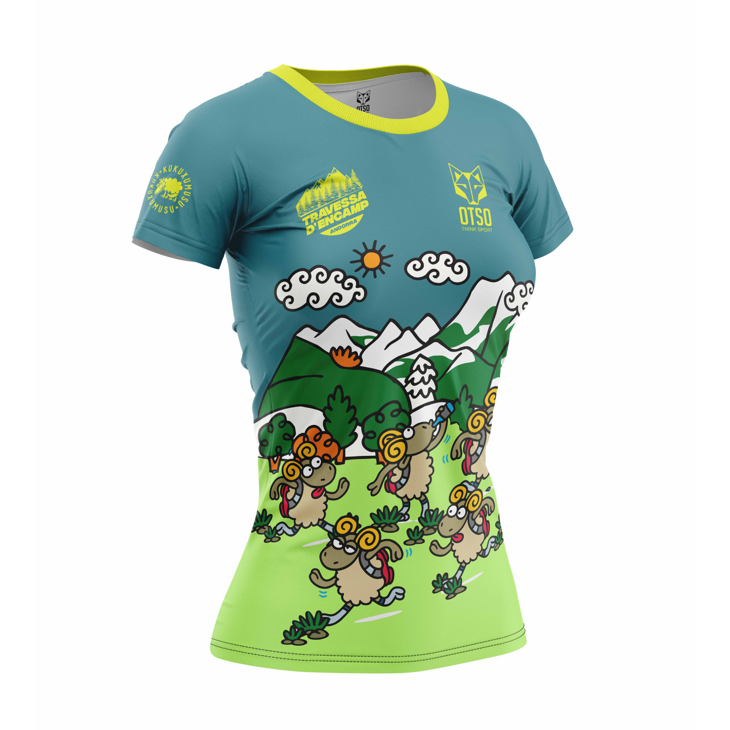 Camiseta manga corta Carrera Unisex - Travessa d’Encamp 2026 (Outlet)