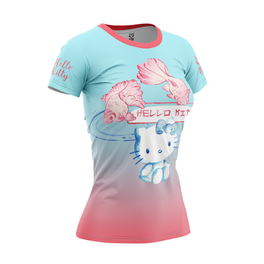 Camiseta manga corta niña y mujer - Hello Kitty Wave