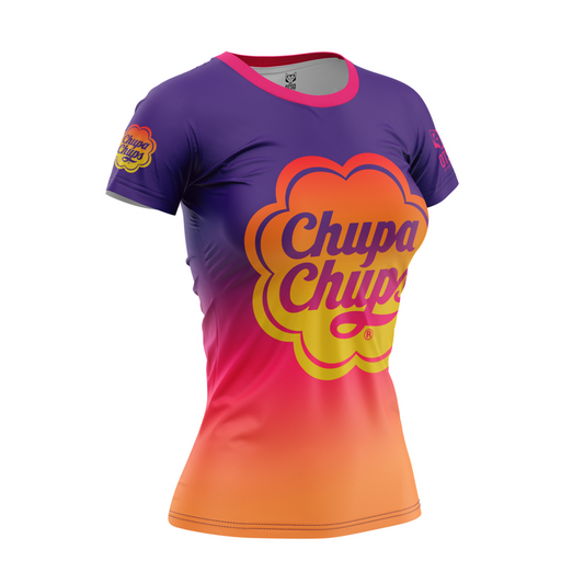 Camiseta manga corta mujer - Chupa Chups Super Tasty