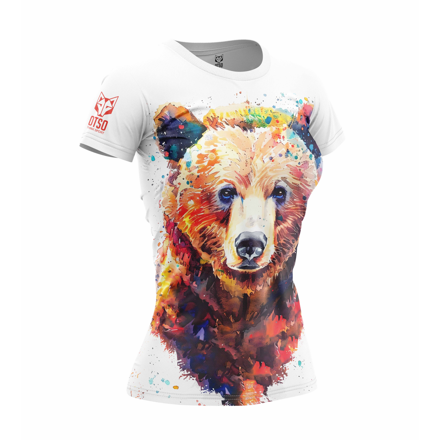 Maglietta manica corta donna - Be Wild Bear