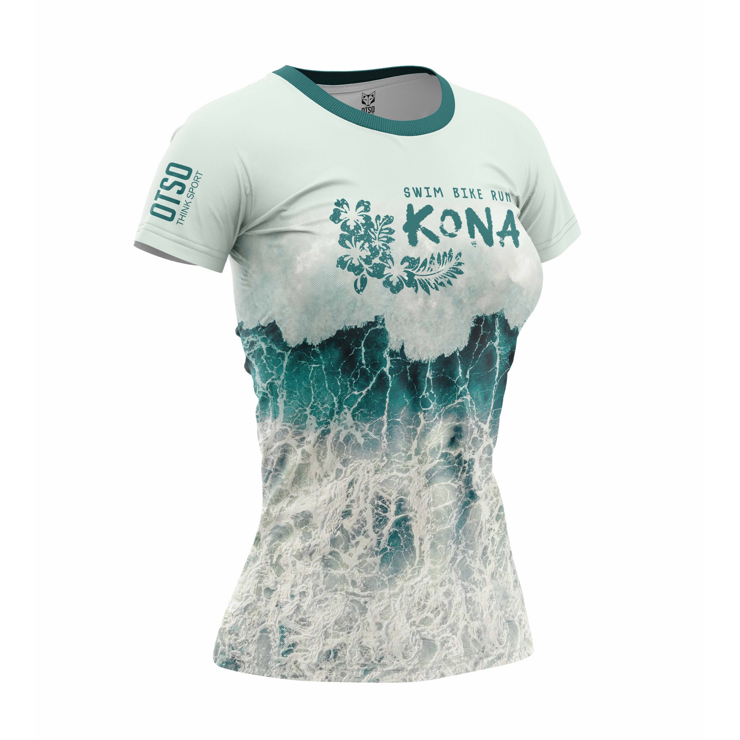 Short sleeve t-shirt women - Kona Kailua Bay