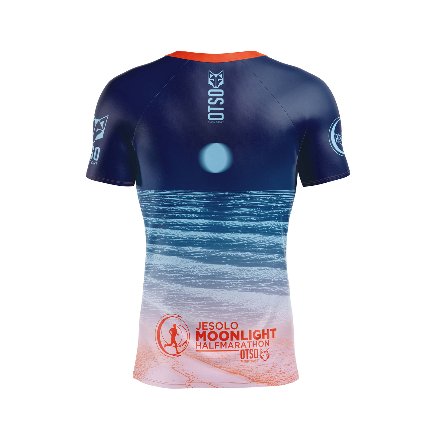 T-shirt a maniche corte da uomo - Jesolo MoonLight Blue (Outlet)
