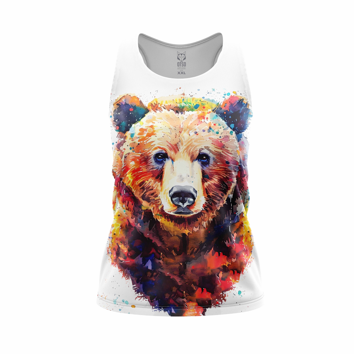 Women's sleeveless t-shirt - Be Wild Bear