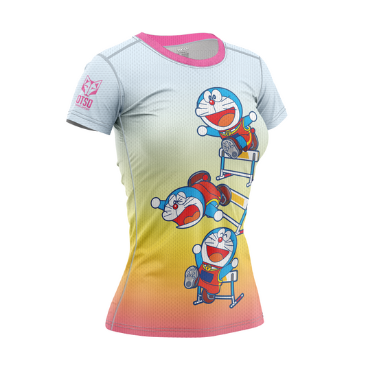 Samarreta màniga curta dona - Doraemon  We Are All Winners