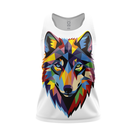 Camiseta sin mangas mujer - Be A Wolf