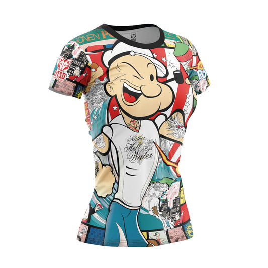 Camiseta manga corta mujer - Popeye Art Show