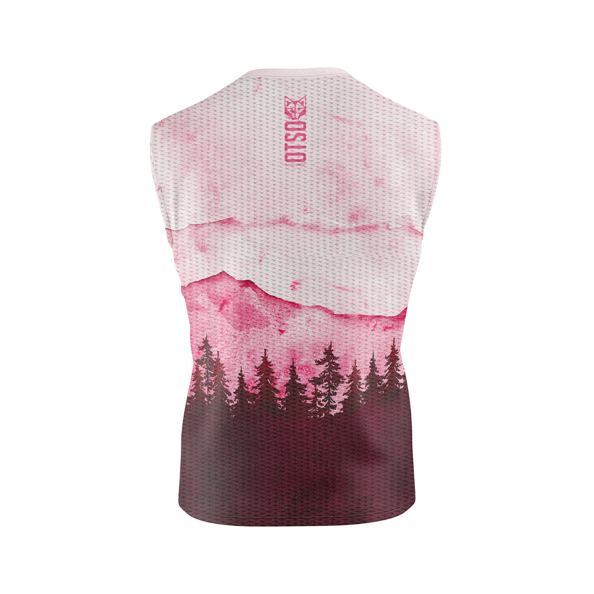 Camiseta sin mangas hombre - Pink  Forest