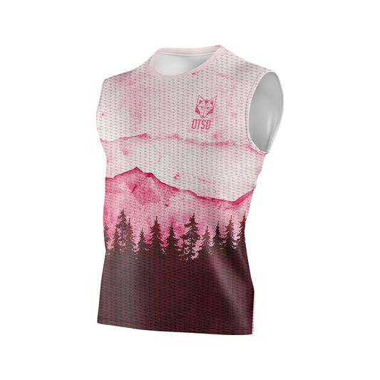 Samarreta sense mànigues home - Pink Forest