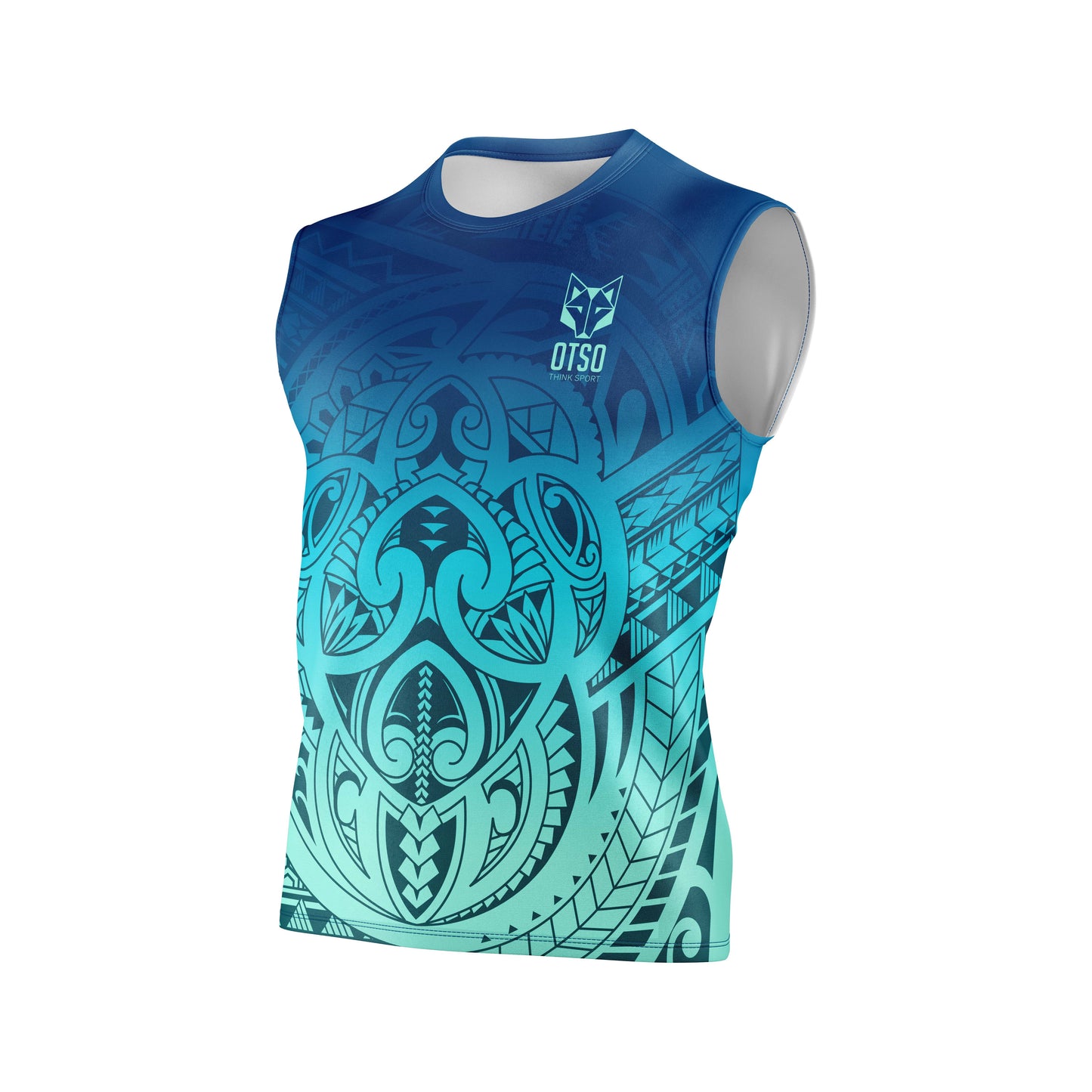 Men's sleeveless shirt - Maori Tangaroa