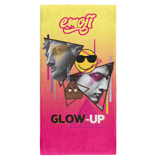 Asciugamano in microfibra - Emoji Glow-Up