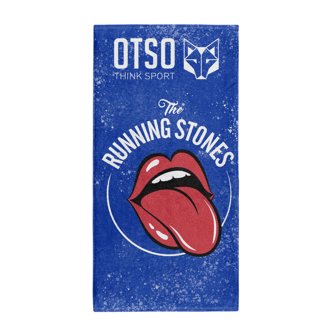Toalha de microfibra - Running Stones Blue
