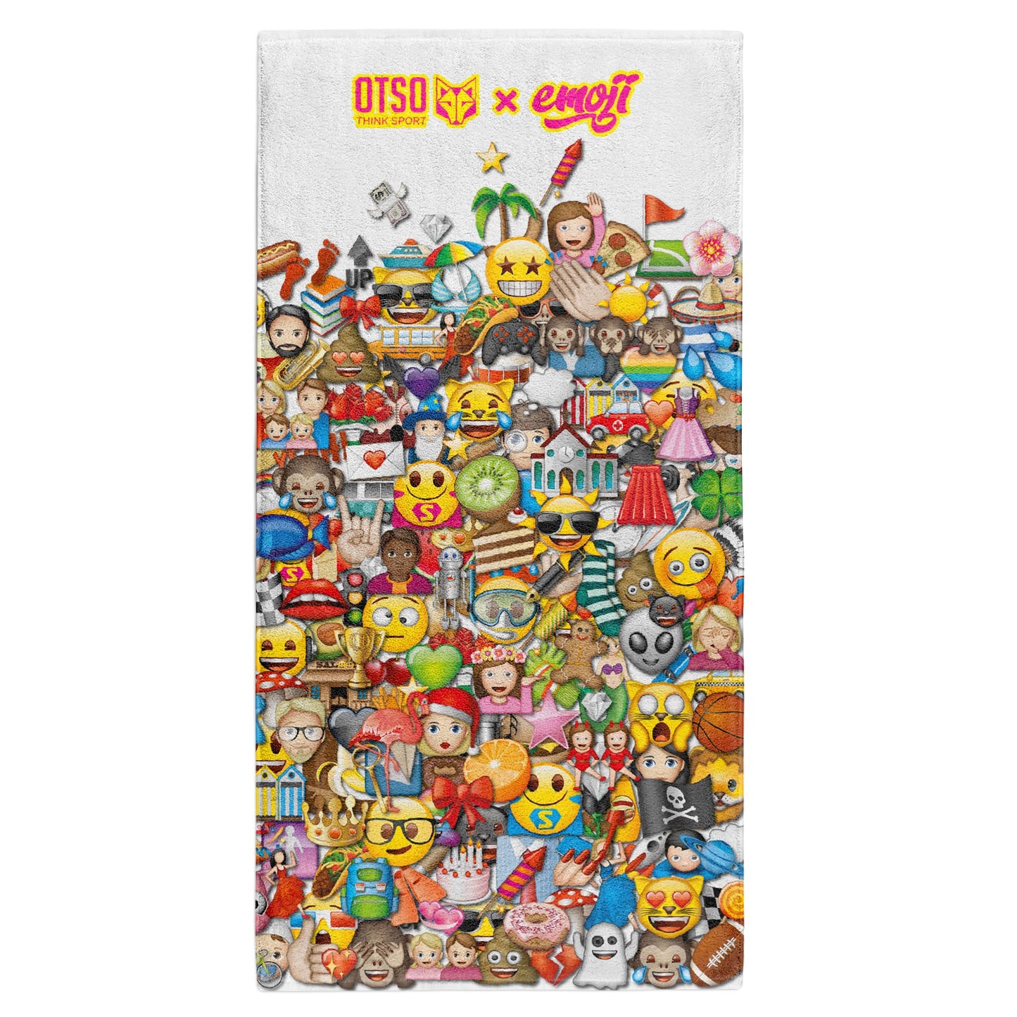 Microfiber Towel - Emoji Wave (Outlet)