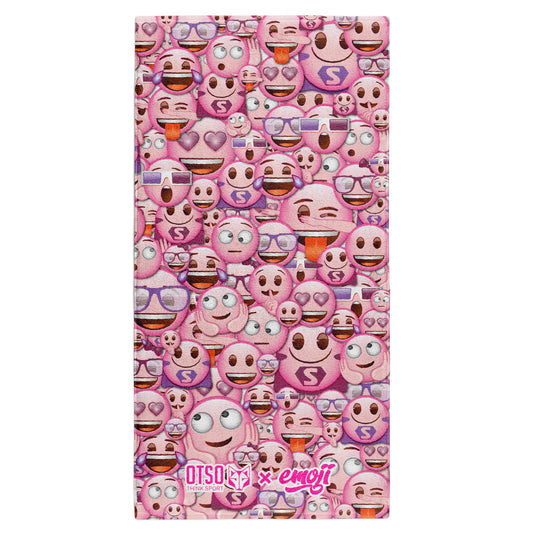 Toalla de microfibra - Emoji Classic Pink (Outlet)
