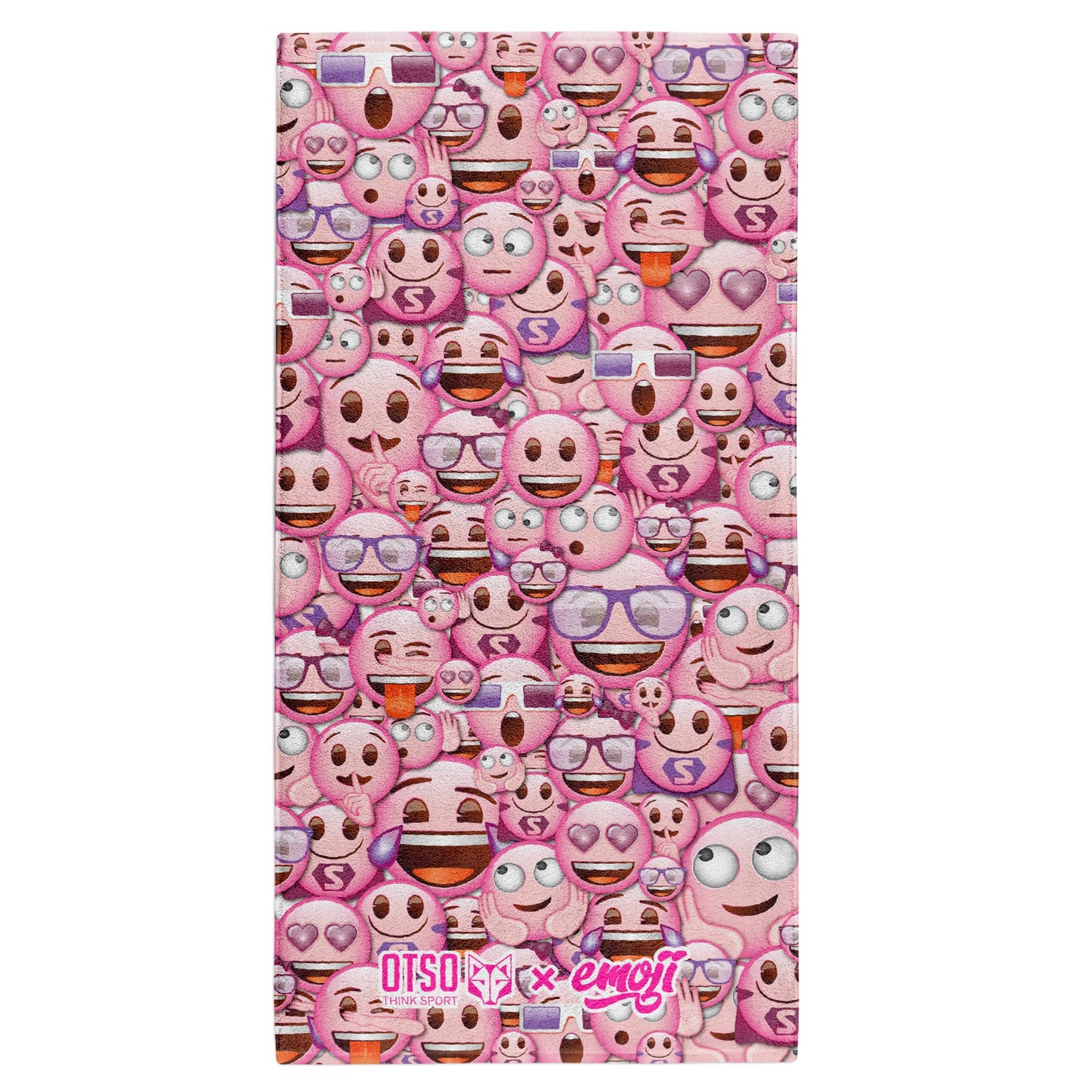 Toalha de microfibra - Emoji Classic Pink (Outlet)