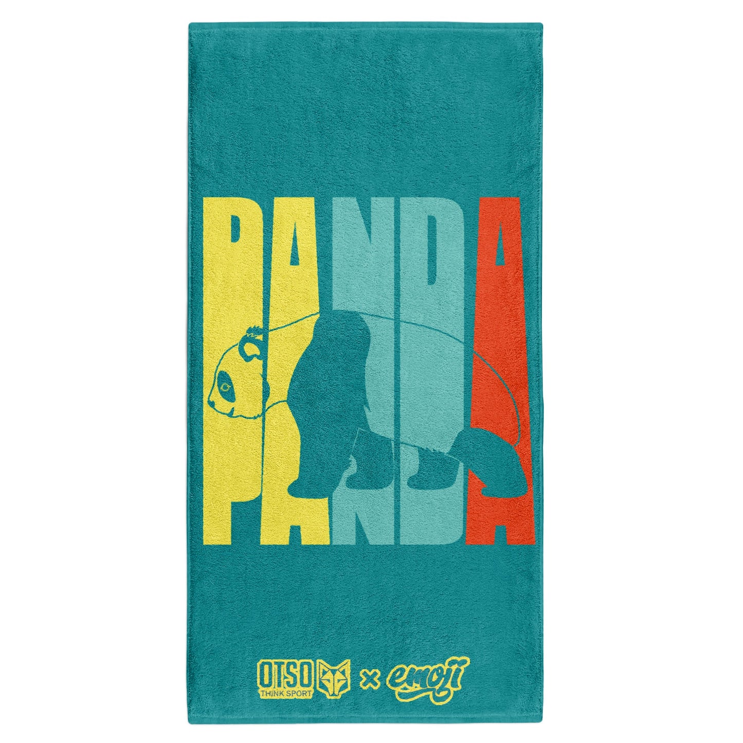 Toalla de microfibra - Emoji Panda