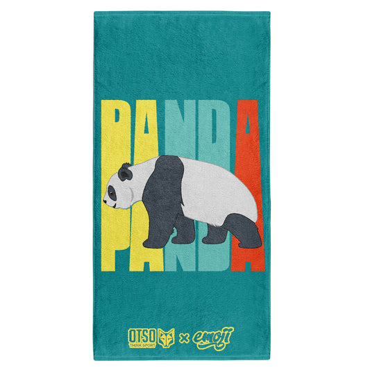 Microfiber Towel - Panda Emoji