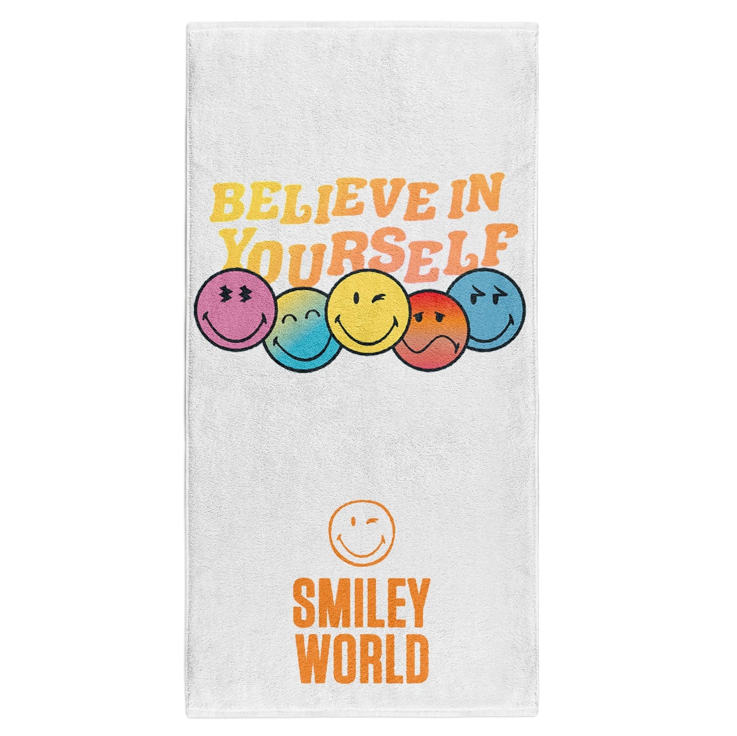 Toalha de microfibra - S.W.Smiley World Believe