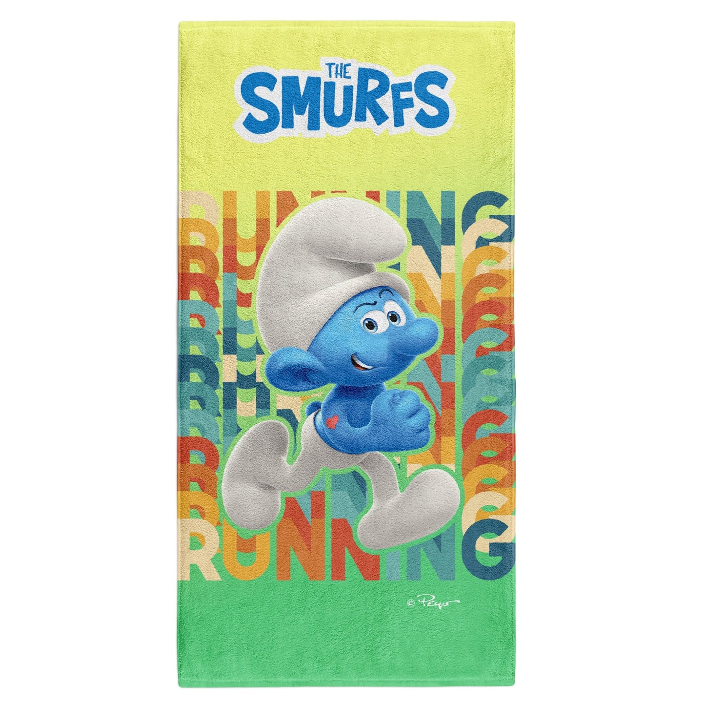 Tovallola de microfibra - Smurf Running