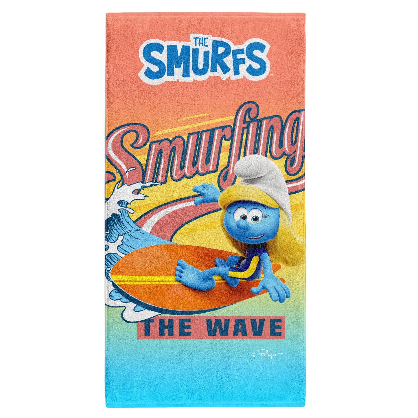 Asciugamano in microfibra - Smurf Smurfing