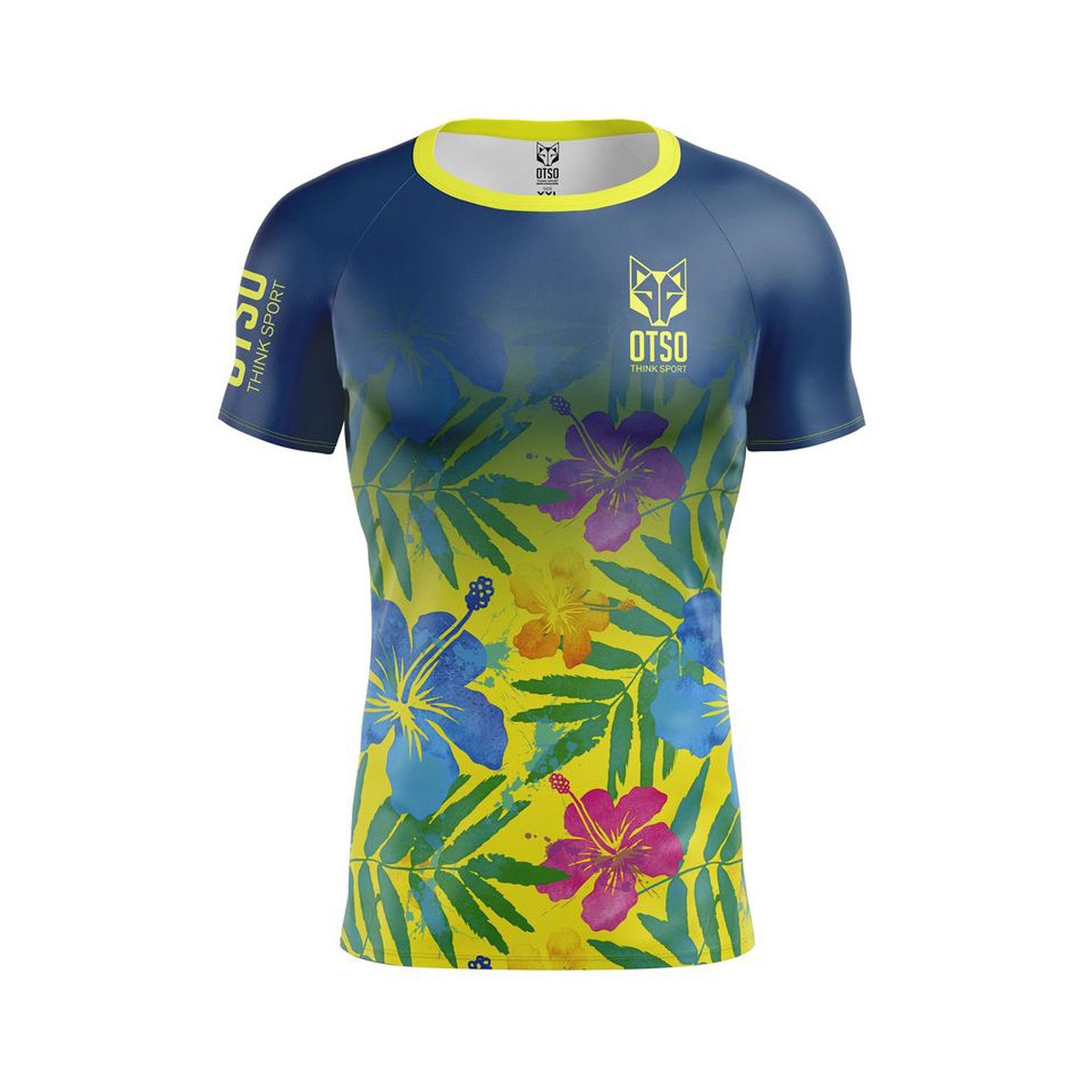 Magliette manica corta uomo - Floral Blue