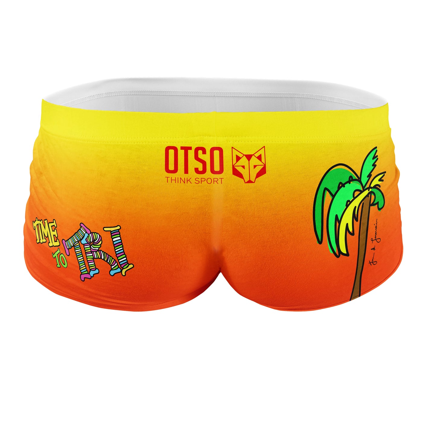Men's trunk swimsuit - Time to tri Bike