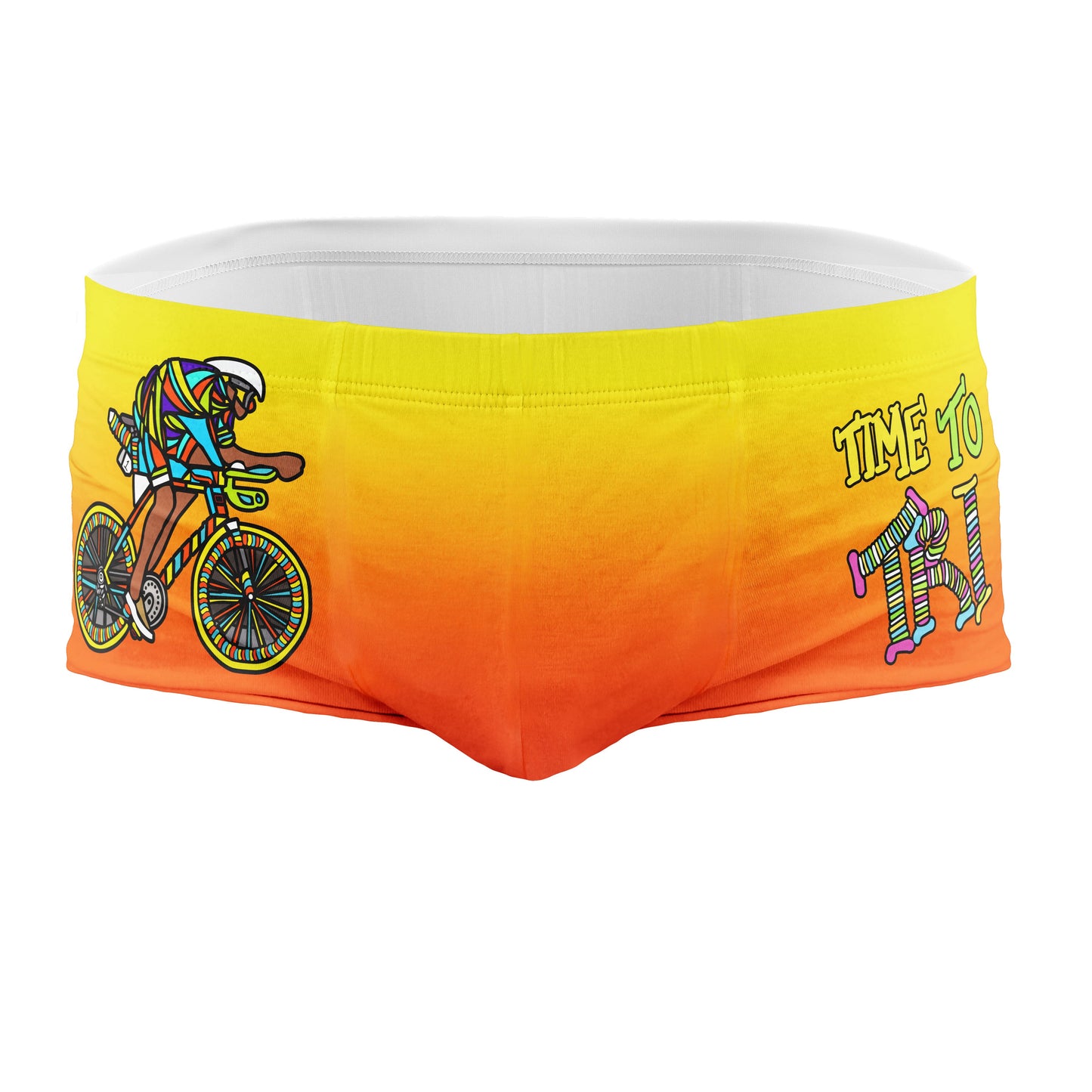 Men's trunk swimsuit - Time to tri Bike