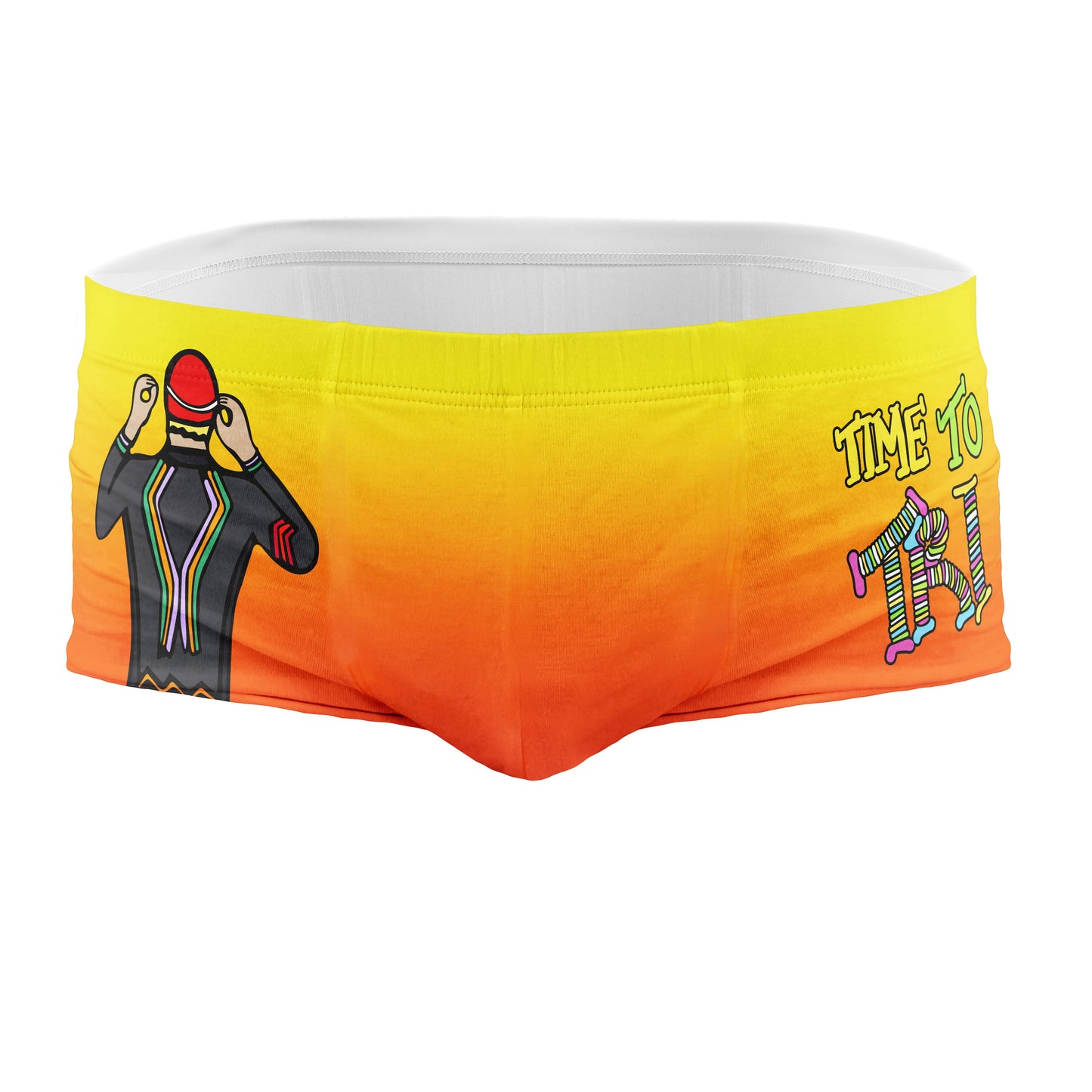 Maiô masculino slip - Time to Tri swim