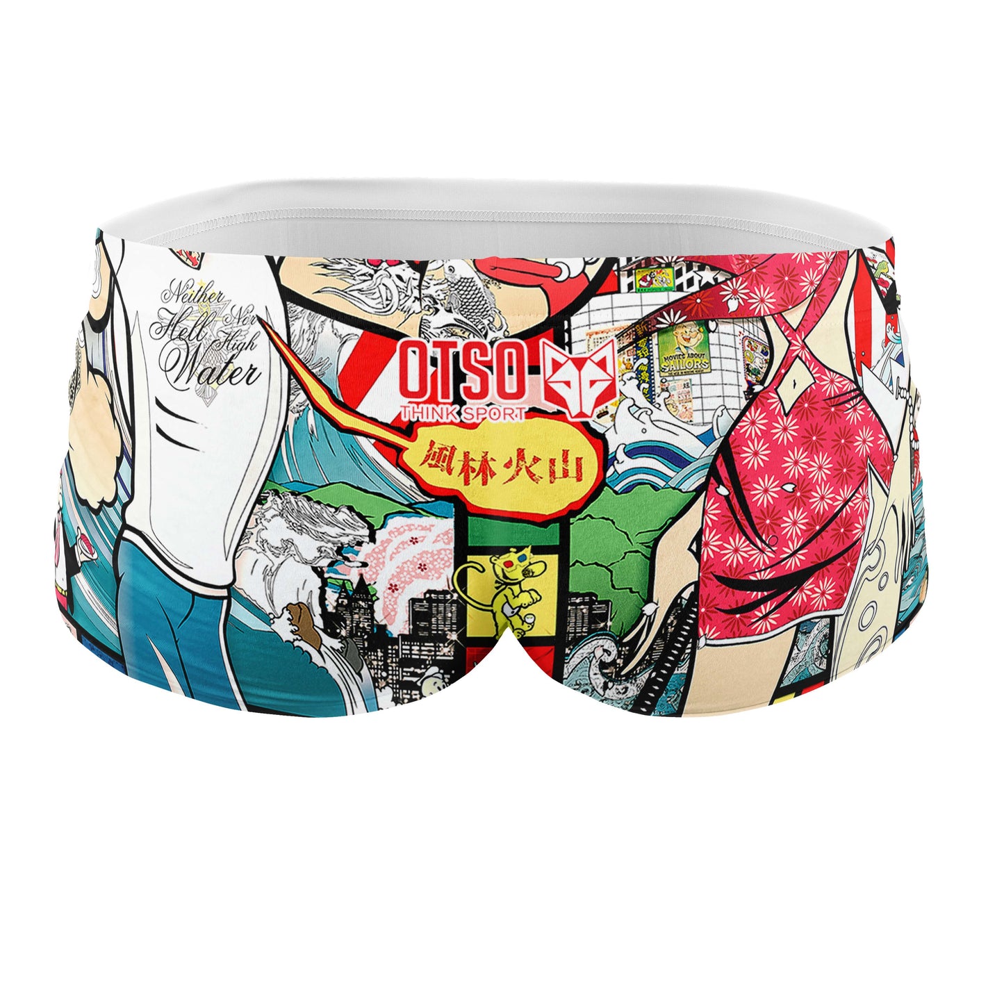 Men's trunk swimsuit - Popeye Art Show