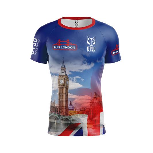 T-shirt manica corta da uomo - Run London 2025 (Outlet)