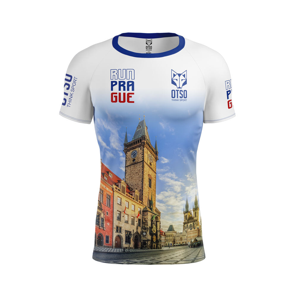 Camiseta manga curta masculina - Run Prague 2025 (Outlet)