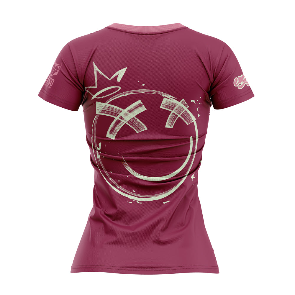 Camiseta manga corta mujer - Emoji Happiness